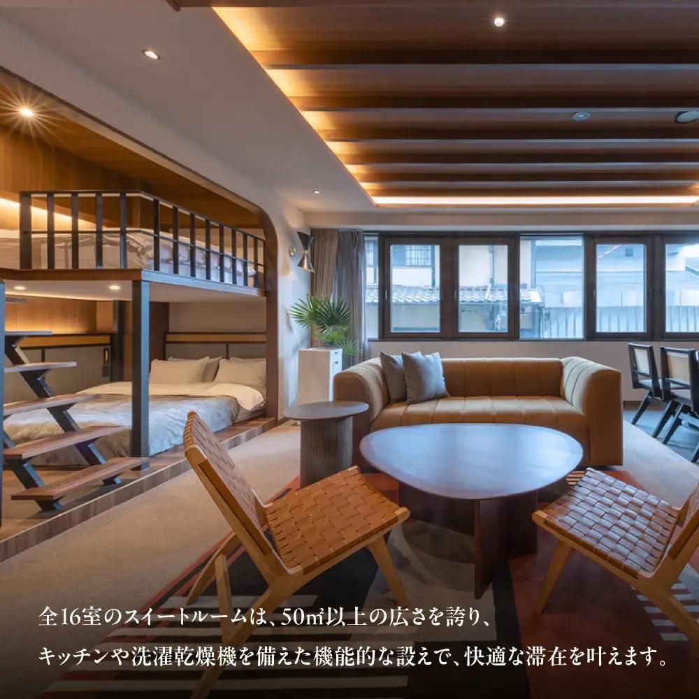 【STITCH HOTEL KYOTO】ホテル宿泊ギフト券3万円分｜京都 四条河原町 抜群のアクセス 人気ホテル [ ブティックホテル 長期滞在型 ギフト券 券 チケット 人気 おすすめ ホテル 宿泊