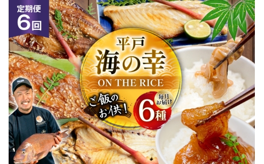 魚 干物 漬け 塩辛 ごはんのお供 塩干し みりん干し 漬け 塩辛 セット 6回 定期便 [末弘丸 長崎県 平戸市 hr42bgy420442] サバ アジ イワシ イリコ アゴ 平戸なつ香 塩干 みりん干 漬け いかの塩辛 無添加 ギフト