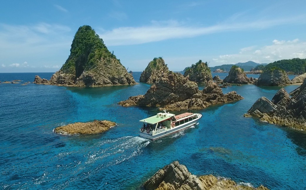 F25-006 浦富海岸島めぐり遊覧船　貸切利用券