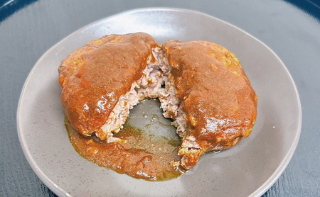 ハンバーグ 氷見牛 黒部名水ポーク ハンバーグ【3個】【冷凍】
