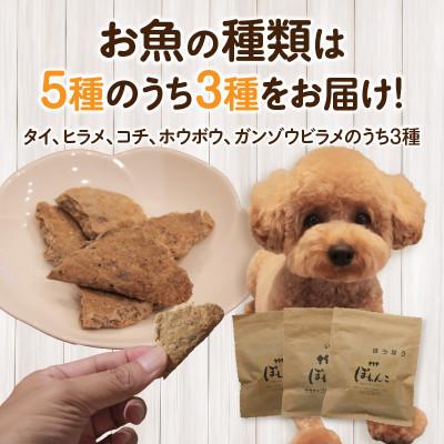 ふるさと納税 西尾市 100%お魚で作ったペットフード「ぽわんこ」お試しサイズ・K322 |  | 01