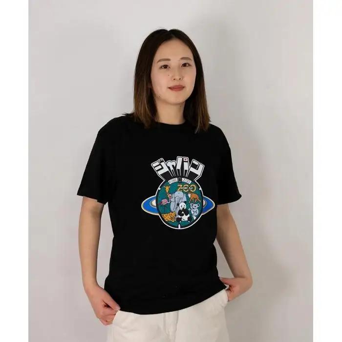神戸市 マンホールTシャツ 黒（Mサイズ）