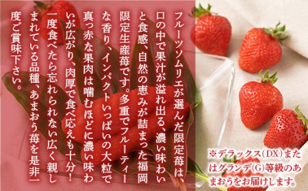 福岡産あまおう＆ふくや味の明太子100g 先行予約※2023年11月下旬から2024年3月末にかけて順次発送予定 AX019