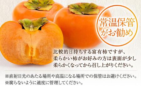 先行予約 富有柿 秀品8個入り こだわり農家厳選【2025年10月末頃から11月下旬頃順次発送】【KG25】