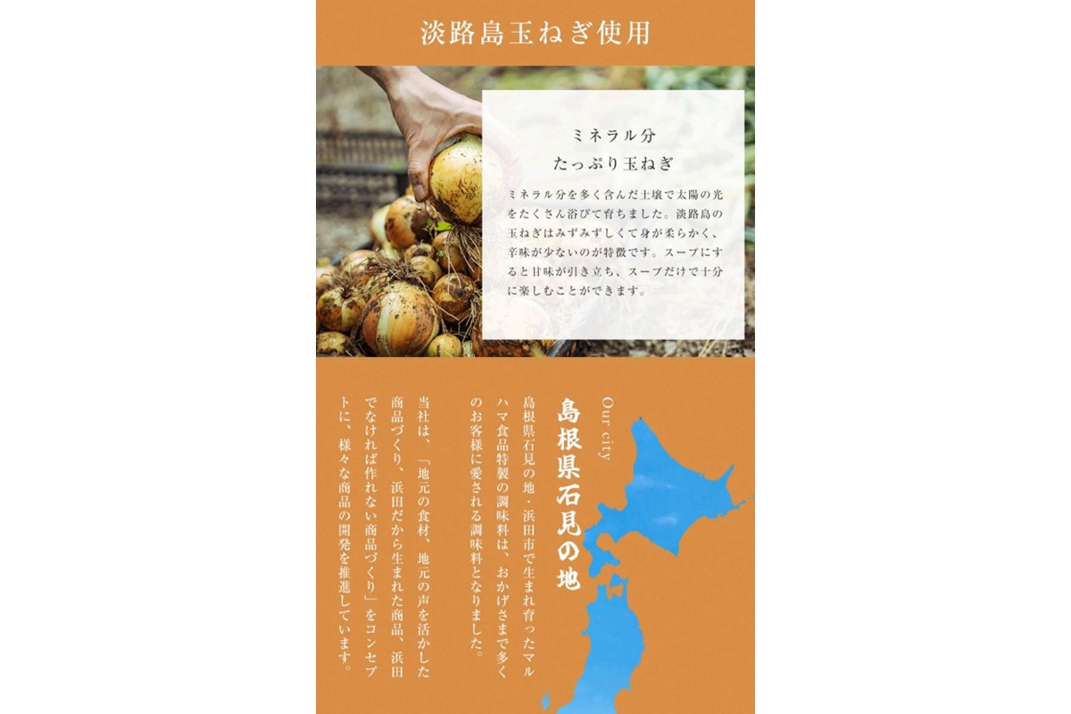 化学調味料無添加　玉ねぎスープ　２０食入×３セット 【203_0008】