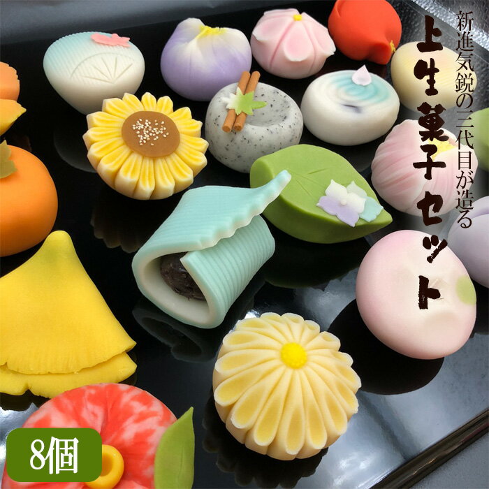 【ふるさと納税】新進気鋭の三代目が造る上生菓子セット ／ お菓子 和菓子協会 最優秀和菓子職人認定 送料無料 茨城県 No.691