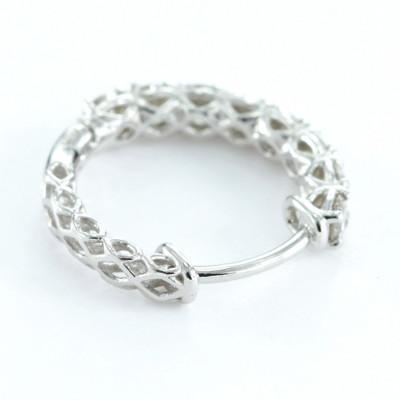 ふるさと納税 大月市 PT900　ダイヤモンド　プラチナ　ピアス　0.50ct　17784A　Pt　DIA　PE |  | 01