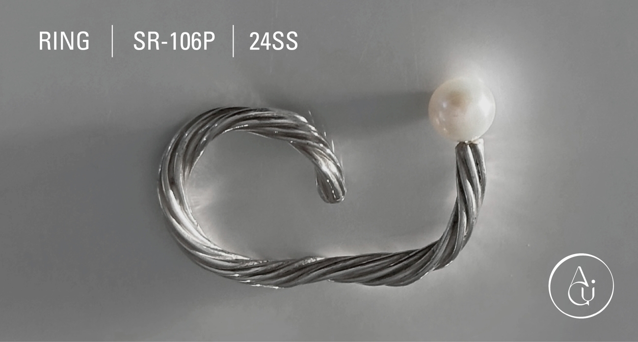 【ANA限定】Party パールリングSR-106 PSV※必ずリングサイズを備考欄へご明記ください【配送不可地域：沖縄県】