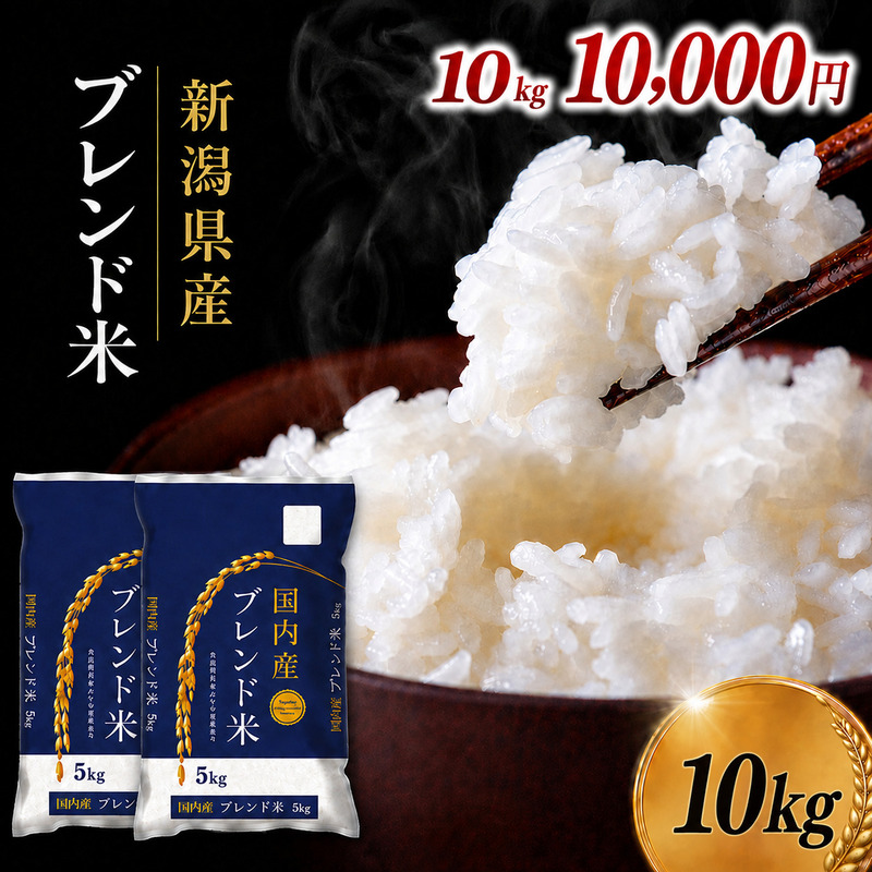 【先行予約】 R7・8年産 新潟ブレンド米 10kg (5kg×2) 新潟県