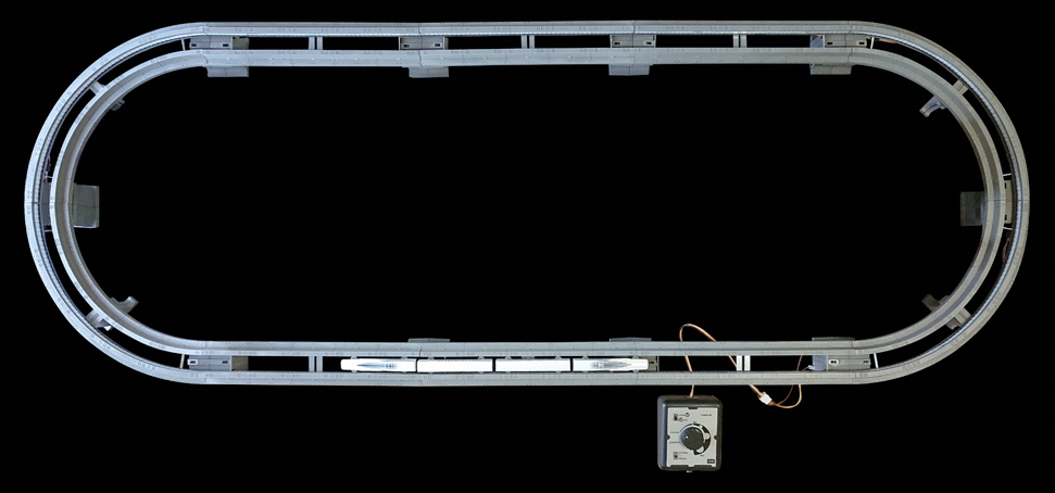 【JR東海監修済】Nゲージリニア　超電導リニアL０系 リニア 中央新幹線 Nゲージ ミニチュア 高速 磁気 浮上 鉄道 コントローラ 周回 H060-024