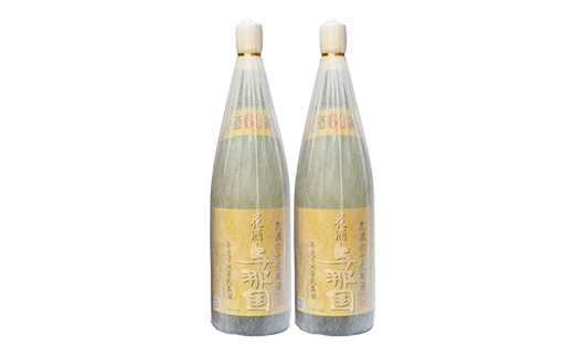 琉球泡盛 花酒 与那国60度1800ml（丸）2本 E0059