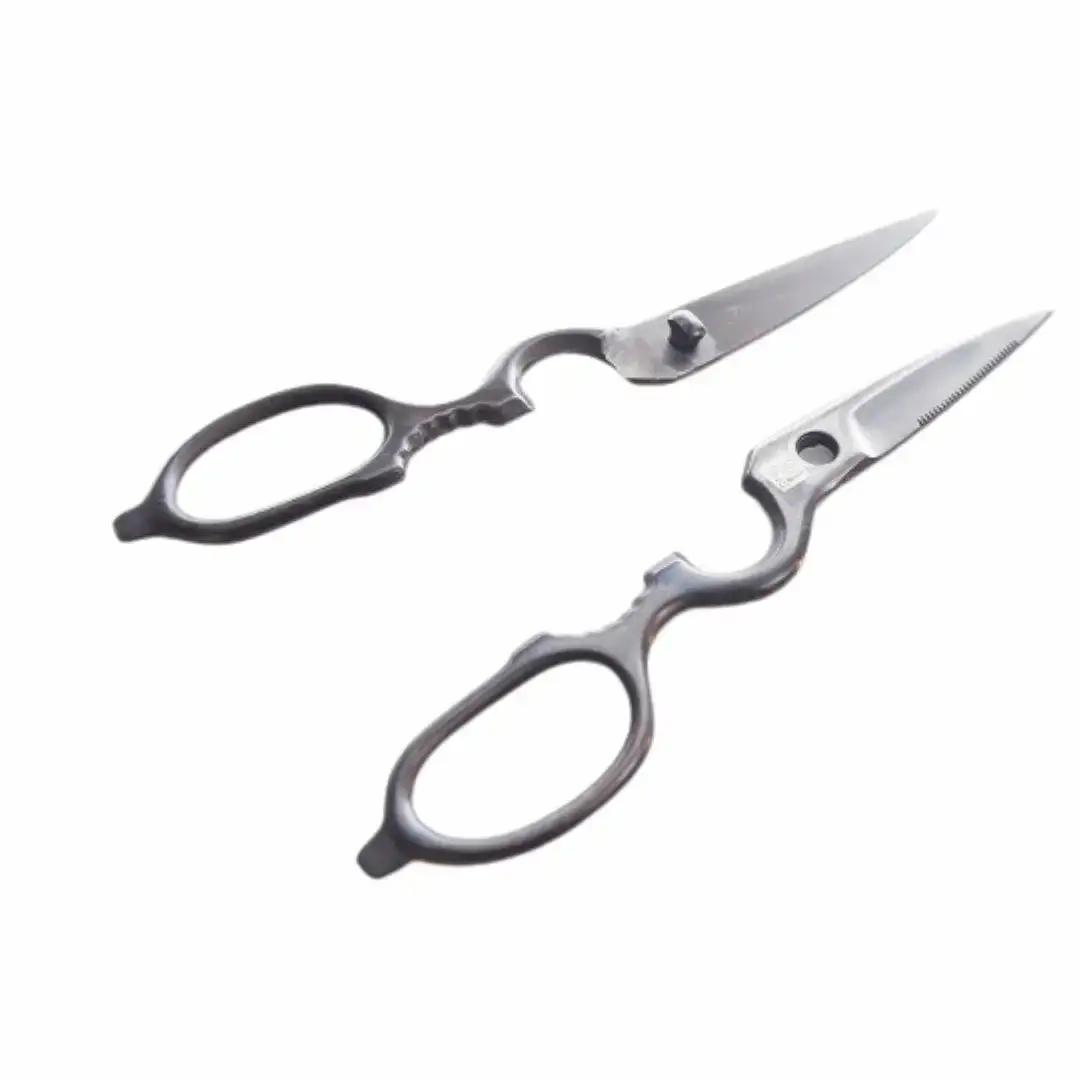 黒染め キッチン鋏 KS-1 キッチン用品 キャンプ用品 アウトドア用品 調理器具 キッチングッズ 万能キッチンハサミ [剣謙心] 【021S008】