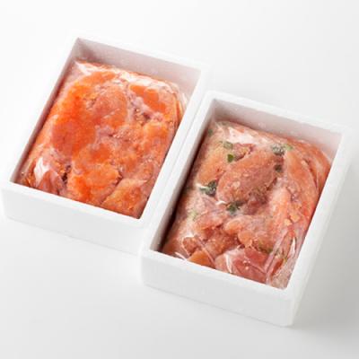 ふるさと納税 新宮町 2種類の切れ子明太子セット1000g【辛子明太子】.AF145 |  | 03