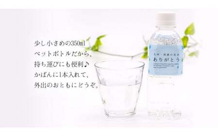 熊本県山江村産 人吉・球磨の名水 ありがとう 350ml×24本 一般社団法人 水都《30日以内に出荷予定(土日祝除く)》