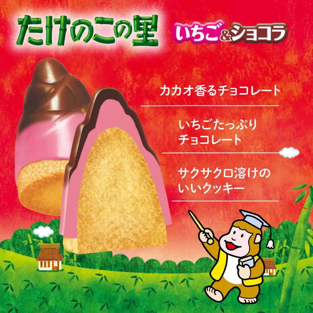 明治 たけのこの里 たけのこの里いちご＆ショコラ 各20箱（計40箱）[AOAA065]