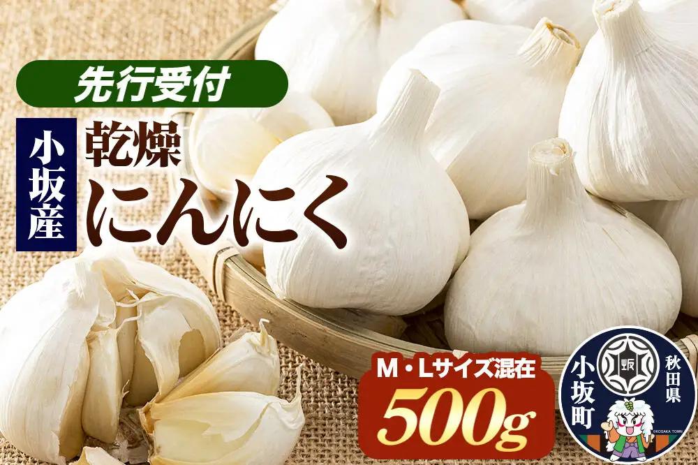《先行受付》小坂産 乾燥にんにく 500g