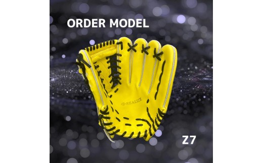 【左利き用】ZERO.REALIZE 硬式グローブ（Z7 外野手用） オーダーモデル 野球用グローブ グラブ 野球用グラブ