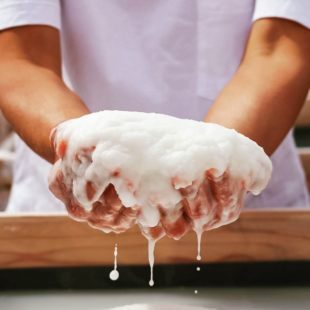 【四国一小さなまちのお塩】 塩職人 田野屋青蜂　完全天日塩大粒 1袋