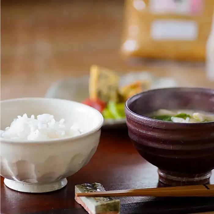 麹味噌（2キロ）と波佐見町産米（9合）セット【原味噌本店】 [CA12] 