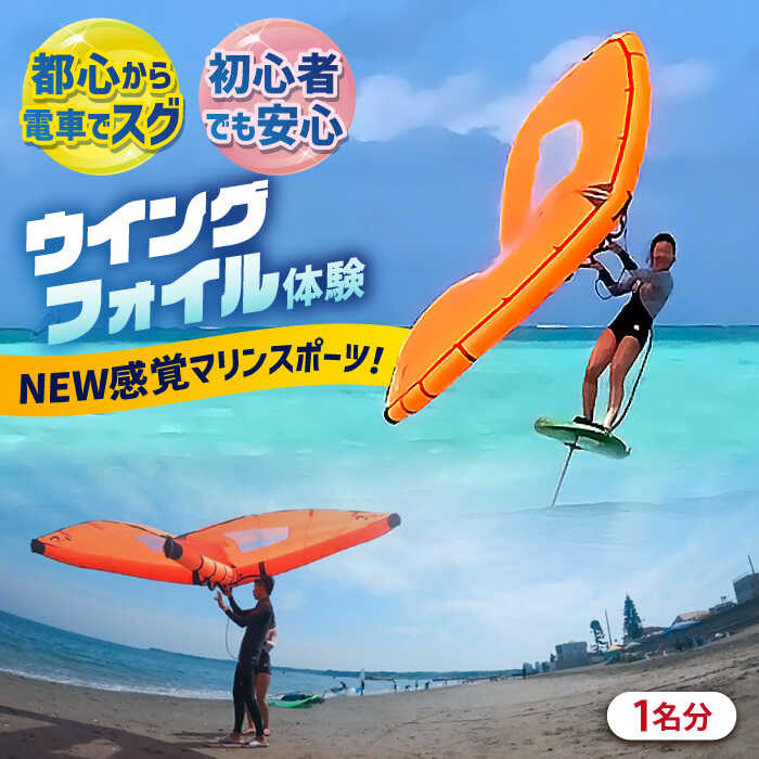 【ふるさと納税】横須賀 津久井浜 Wing Foil (ウイングフォイル) 体験チケット（90分）マリンスポーツ TEARS WINDSURFING SCHOOL【ティアーズウインドサーフィンschool】サップ スクール マリンスポーツ スポーツ 体験 三浦半島 横須賀 海遊び レジャー 観光 [AKAN011]