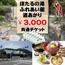 【ふるさと納税】広川町施設利用券（500円×6枚） / 旅行 南紀 温泉 食事券 宿泊券 //zakka