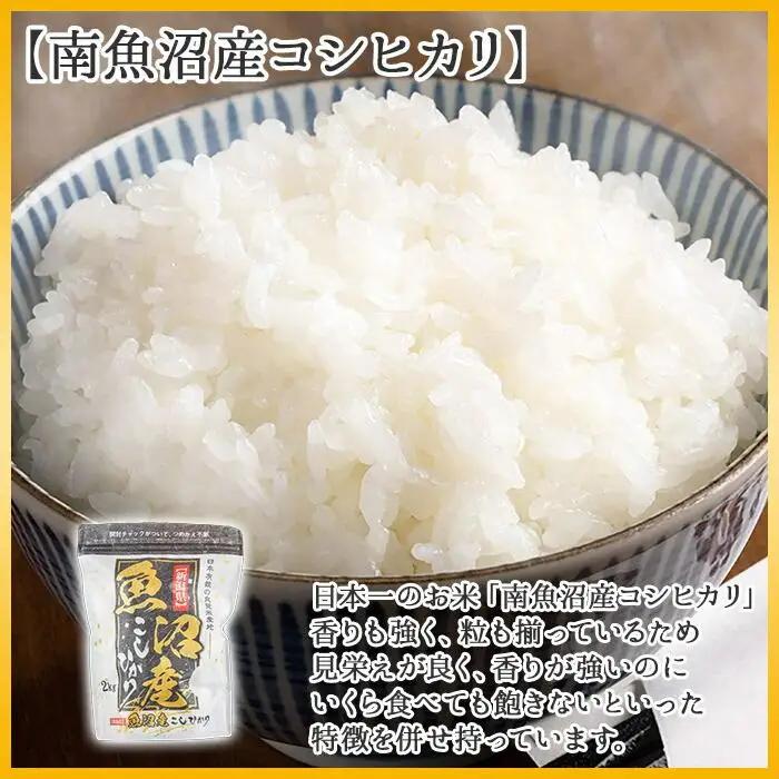 【令和7年】 【無地熨斗】新潟県 南魚沼産 コシヒカリ お米 2kg×2袋 計4kg（お米の美味しい炊き方ガイド付き）
