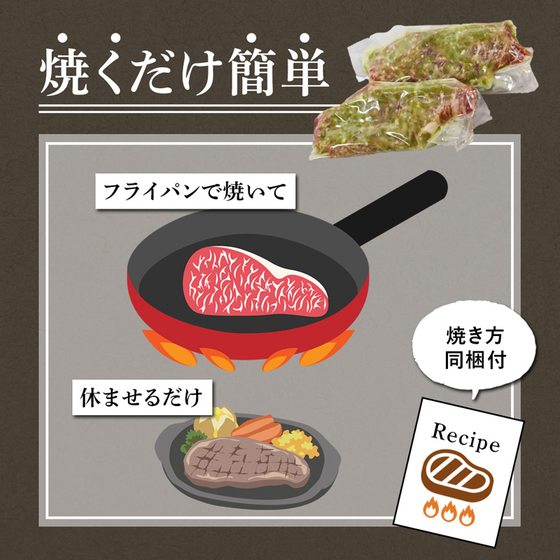 厳選 国産 黒毛和牛 A5 モモ ステーキ ワサビ 漬け 165g × 5枚 牛肉 モモステーキ ビーフステーキ 牛ステーキ ステーキ肉 わさび漬け 味付け 肉 熨斗 贈答 ギフト 冷凍 ビフテキ