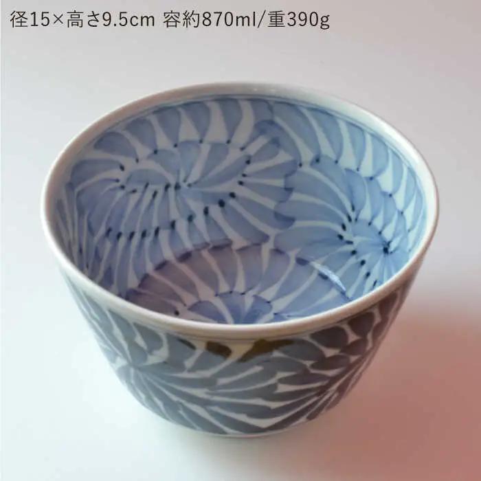 【波佐見焼】easy don 蛸唐草 夫婦セット 2個セット どんぶり 丼 ボウル 食器 どんぶり 丼 皿 どんぶり 丼【ZOE・一誠陶器】 [VE05]  波佐見焼