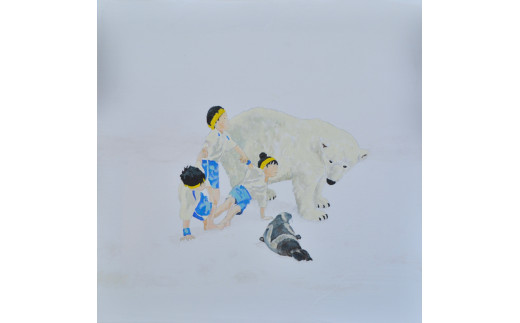 絵画 小サイズ 33.0cm×33.0cm HAS001-3