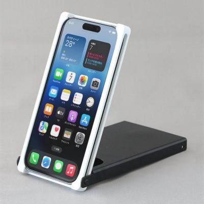 ふるさと納税 横浜市 Trick Cover for iPhone14Pro アルミ【白黒】