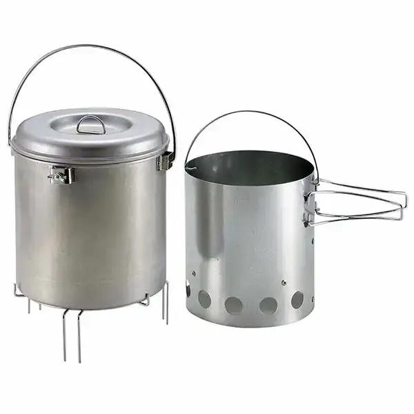[キャプテンスタッグ] 大型火消しつぼ 火起し器付 キャンプ アウトドア用品 焚火