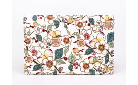 パーソナルホルダー 文庫屋大関 梅花 革小物 パーソナルホルダー【皮革工芸品】