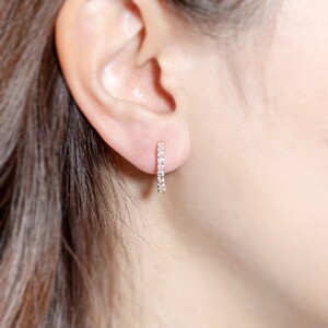 【ジュエリーの街、山梨県甲府市】ダイヤ0.50ct K18ピアリング　E5011Y
