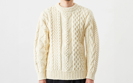 ≪先行予約≫【THISISASWEATER.】A2 : A SWEATER IS LOVE. -WHITE ホワイト セーター 服 洋服 ユニセックス メンズ レディース ブランド 数量限定 山形県 