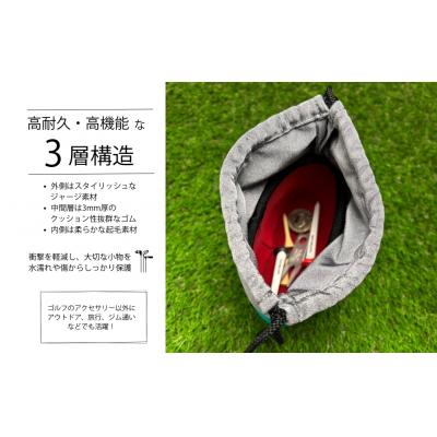ふるさと納税 南相馬市 ゴルフ アクセサリー用 ネオポーチ オレンジ G04 cb001-aa |  | 01