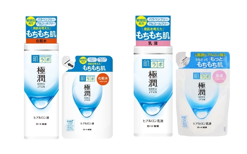 
                  ロート製薬 化粧水【肌ラボ 極潤】化粧水＋乳液4点セット（各ボトル＋つめかえ用）/うるおってすーっとなじむ しっとりもちもち肌に 人気の肌ラボシリーズ 肌へのおもいやり美容 肌ラボ 化粧水 乳液 化粧品 お肌 スキンケア おすすめ コスメ セットうるおい しっとり もちもち肌 肌 無香料・無着色 送料無料【roht0001】
                