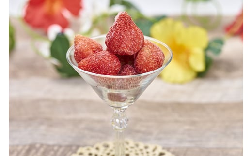 冷凍あまおう苺1kg(約500g×2袋) 吉富町/南国フルーツ株式会社 [BGAG001]