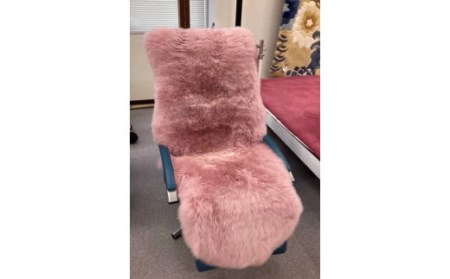 信州上田製ムートン（羊毛皮）二匹物　長毛40mm以上 ブラウン