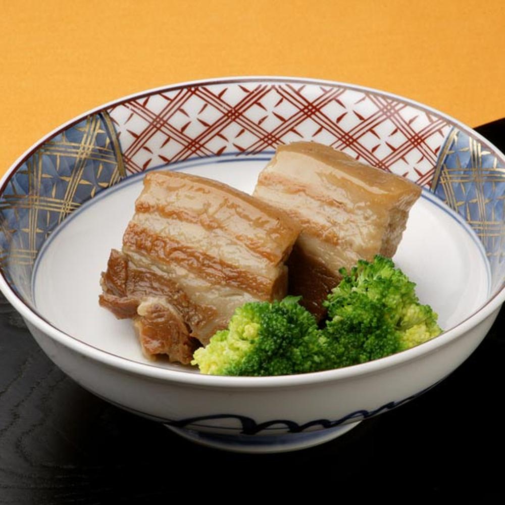 【ふるさと納税】【全6回定期便】料亭仕込みの長崎角煮 琥珀 5個入 肉 豚肉 お肉 角煮 皮付き豚バラ肉 惣菜 冷蔵 長崎県 長崎市 送料無料