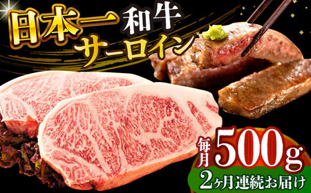 【2回定期便】A4-A5 長崎和牛 サーロインステーキ (250g×2)   和牛サーロインステーキ [DBS085] 牛肉 焼肉 ステーキ 