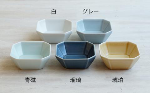 【波佐見焼】八角 プレート S 5枚セット 小皿 小鉢 【和山】 [WB122]