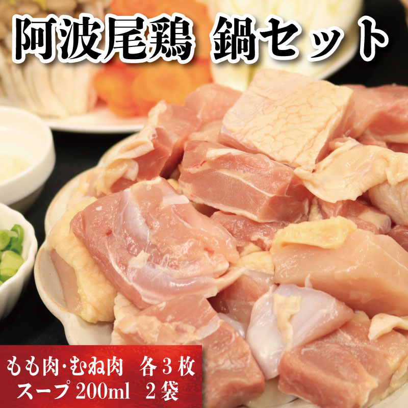 【ふるさと納税】 鶏肉 もも 350g 3枚 むね肉 250g 3枚 スープ 200ml 2袋 正肉 セット 阿波尾鶏 ブランド鶏肉 鶏肉セット 鳥肉 とりにく もも肉 ムネ 徳島県