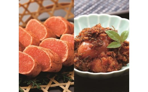 【博多大丸おすすめ品】福岡「ふく富」　直火焼炙りめんたい270ｇ・めんたい昆布230ｇセット