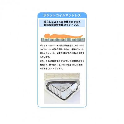 ふるさと納税 知立市 【組立付き】375シングルベッド(ブラウン)ポケットコイルマットレス付(1309) |  | 02