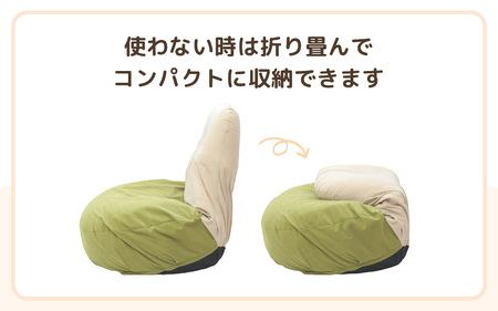 （カラー：ピンク）ふわふわ座椅子 《カラー 全4色》 ／ 椅子 インテリア 雑貨 リクライニング カラバリ リラックス コンパクト 折り畳み 手作り 国産 [aw055-c001_02]