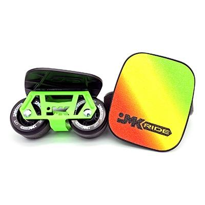 ふるさと納税 土浦市 JMKRIDEのJMKスケート ブラックライム / ブラック Rasta - フリースケート