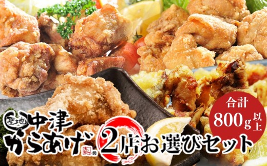 中津からあげ2店堪能セット | 家庭調理 味付生肉 中津からあげ 唐揚げ からあげ から揚げ レンジ 冷凍 冷凍食品 もり山 くうとん ぶんごや げんきや からいち とよからあげ 大分県 中津市