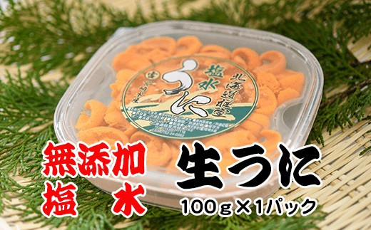 
B-65019 エゾバフンウニ塩水パック100g×1P
