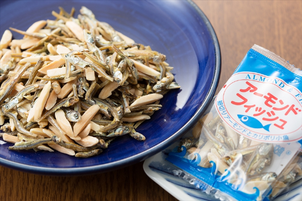 無添加 アーモンドフィッシュ 給食 10袋×5セット カルシウム 小魚 おやつ おつまみ 阿川食品株式会社 | B115