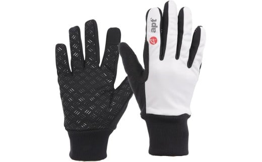 apt'サイクルグローブ 【Sサイズ・ホワイト】冬 冬用 温かい 多機能防寒グローブ 防寒 防風 耐久性 高機能 自転車 サイクルスポーツ タッチパネル対応 タッチパネル対応 W-FITG 奈良県 奈良市 なら 11-126